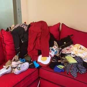 Clothing, shoe, and accessories haul for Maria!
